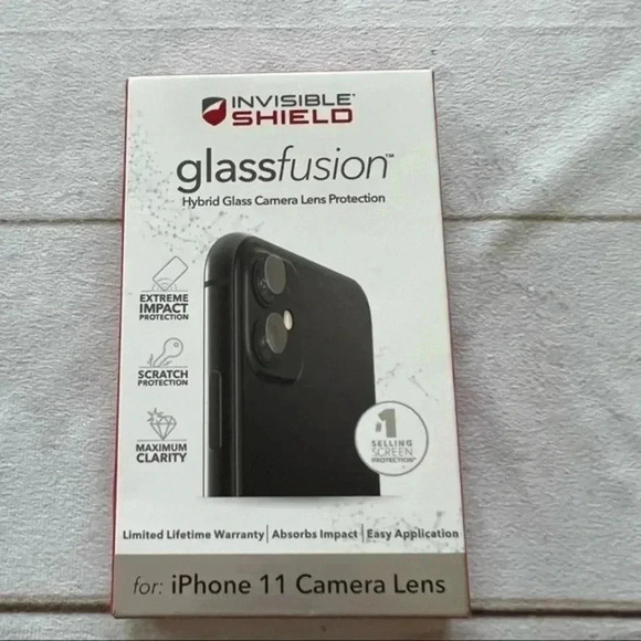 NEW Invisible shield glass fusion hybrid glass camera lens protection. N… - Picture 5 of 5